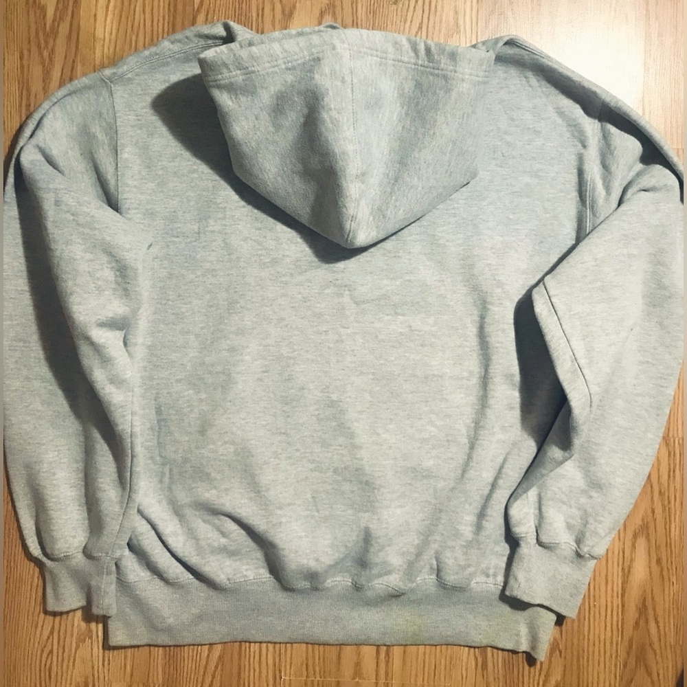 Dallas Cowboys Team Apparel Hoodie Sweatshirt XL Heavy Gray Fleece Pullover - Picture 10 of 11